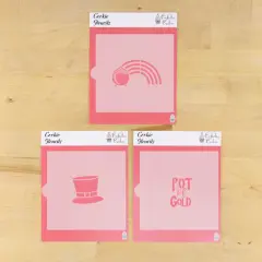 Pot of Gold 3 Piece Cookie Stencil Bundle