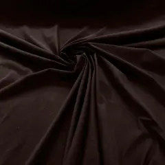 1 Yard Cotton Dark Brown Spandex Jersey Soft Knit Fabric for DIY Apparel 60" Width