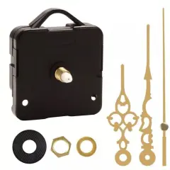 Quartz High Torque Clock Mechanism &ndash; 8 PCS DIY Wall Clock Repair Kit