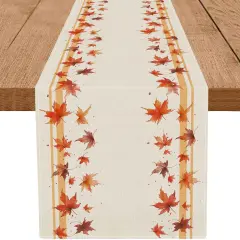 Fall Table Runner Fall Leaf Table Runners Seasonal-13x72 Inch