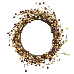 Waterproof Berry Wreath Gold