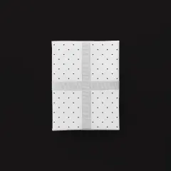 Vintage Black Dot Gift Wrap