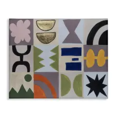 Stupell Industries Contemporary Nature Patterns Canvas Wall Art Design by Michael Willett