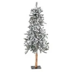 Heavy Flocked Alpine Tree 6ft