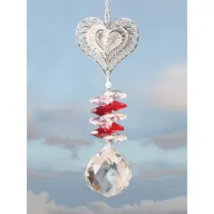 Solid Oak Heart Suncatcher Ornament Kit Multi