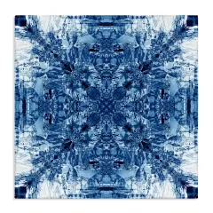 Stupell Industries Mosaic Pattern on White Canvas Wall Art Design by El Perkin