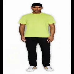 Gildan&reg; Ultra Cotton Short Sleeve Crewneck T-Shirt Safety Green