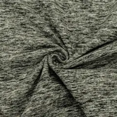 Gray/Black/White Static Famous Make Yoga Wear Fabric By the Yard