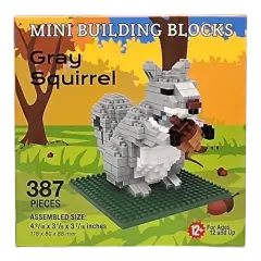 Mini Building Blocks - Gray Squirrel