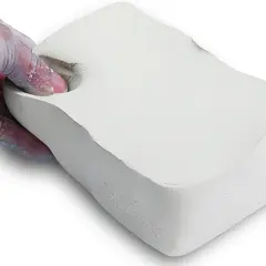 Stone Air Dry Modeling Clay 3.3LBS, for Sculpting, Wheel Throwing, Hand Building, All-Purpose Modeling Clay (White)