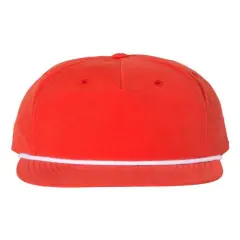 Richardson&reg; Umpqua Snapback Cap Durable Style Red/ White