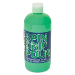 FolkArt Drizzle Acrylic Pouring Paint - Go Green, 520 ml
