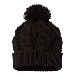Richardson&reg; Chunk Twist Cuffed Beanie Black