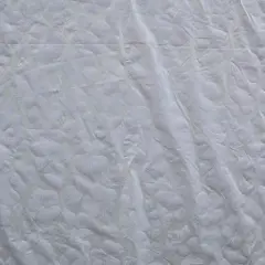 1 Yard Hibiscus Flower Polyester Fabric For Apparel Sewing And Tropical Craft Projects 60 Inch White