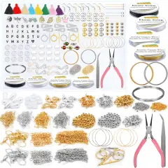 Jewelry Findings Kit with Jewelry Tools & Premium Jewelry Making Supplies