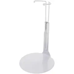 Kaiser 1101 White Adjustable Doll Stand, fits 5 to 6 inch Dolls, waist width adjusts from 0.75 to 1 inches