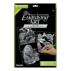 SILF-SET1 | Engraving Art&trade; 5pc 3-Project Silver Foil Set
