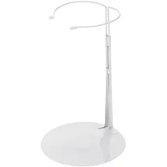 Kaiser 3301 White Adjustable Doll Stand, fits 16 to 26 inch Dolls, waist width adjusts from 6 to 6.75 inches