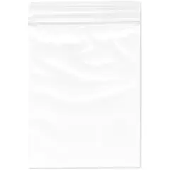 Plymor 3.5" x 4.5", 2 Mil Zipper Reclosable Plastic Bags