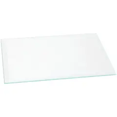 Plymor 4" x 6" Rectangle, 3mm Thick Beveled Clear Glass