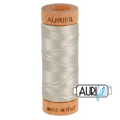 Light Grey (5021) | 80wt Small Spool (274M / 300Y) | Aurifil Thread
