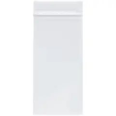 Plymor 3" x 6", 2 Mil Zipper Reclosable Plastic Bags