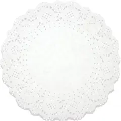 Lace Doilies Paper 250 Pack Set- Decorative Round Placemats Bulk, Table Runner, Cake Box Liners, Desserts, Baked Treat Display