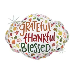 Betallic&reg; 36 inch Grateful Thankful Blessed