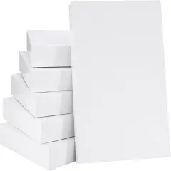 6 Pack 14" Large White Gift Boxes With Lids For Clothes Presents