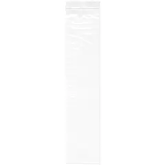 Plymor 3" x 14", 2 Mil Zipper Reclosable Plastic Bags