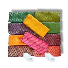 10pcs, Bindi Gajra Saree Blouse Piece, Unstitched, Varalakshmi Blouses, Unstiched Blouse, Thamboolam Blouse, Sari Blouse, Saree Blouse Piece, Saree Blouse