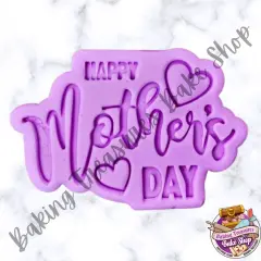 Happy Mother Cookie Cutter #1