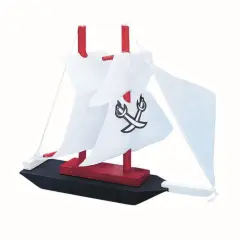 Pirate Ship Craft Kit (Pack of 12)