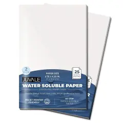 Juvale Spy Paper Dissolving Note Pad (4.25 x 2.75 in., 2 Pack) White