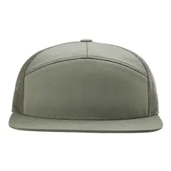Richardson&reg; Seven Panel Trucker Cap Loden Green