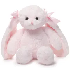 Bearington Bun Bun The Plush Easter Bunny, 14 Inch Pink Bunny Easter Stuffed Animal, For Ages 1-14