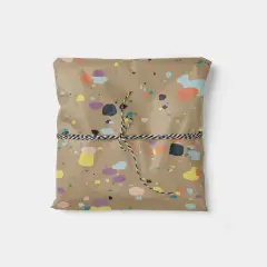 Vintage Linoleum Pattern Gift Wrap