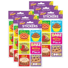 Sweet Sayings Tear & Share Stickers&reg;, 30 Per Pack, 6 Packs