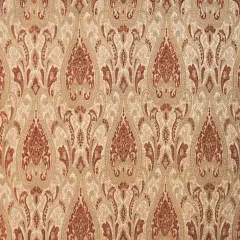 Sarah Upholstery & Drapery Fabric 100% Polyester, 54" Wide with Elegant Pattern Repeat Treasure