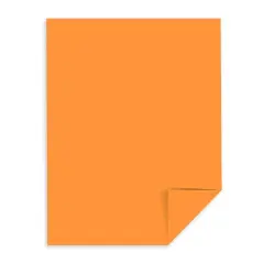 Astrobrights 8 1/2" x 11" 65# Cover Sheets Ream of 250 Cosmic orange