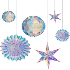 Party Decorations with Hanging Honeycomb Ball