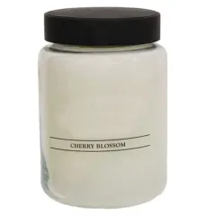 Cherry Blossom Jar Candle &ndash; Dual Wick, Long-Lasting 120&ndash;140 Hour Burn