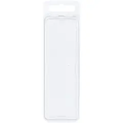 Collecting Warehouse Clear Plastic Clamshell Package / Storage Container, 4.0625" H x 1.1875" W x 0.75" D