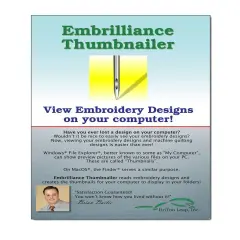 Embrilliance Thumbnailer Software for Mac and PC