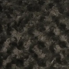 1 Yard Gray Rose Swirl Minky Rosebud Fabric 58/60" Width