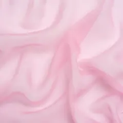 1 Yard Carnation Chiffon-Like Silk Voile 54" Wide Silk Lightweight Sheer Fabric Adelaide Collection