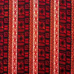 1 Yard Traditional Fiji Cotton Fabric Bark Cloth 45 Inches Width Black