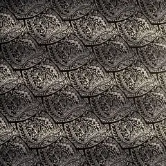 1 Yard Traditional Polynesian Tattoo Cotton-Poplin Fabric Gradient Design, 36" L x 45" W Charcoal