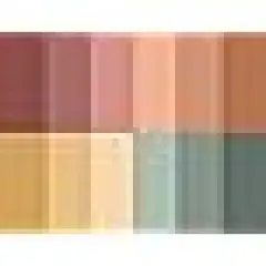 Boho Solid Colors Cotton Fabric Bundles Boho