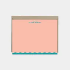 Wavy Edge Note Cards VII